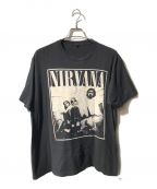 TULTEXタルテックス）の古着「NIRVANA/バンドTシャツ」｜ブラック