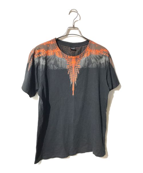 MARCELO BURLON（マルセロバーロン）MARCELO BURLON (マルセロバーロン) プリントTシャツ ブラック サイズ:サイズ表記無の古着・服飾アイテム