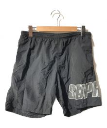 SUPREME（シュプリーム）の古着「LOGO APPLIQUE WATER SHORT」｜ブラック