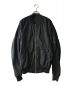 RICK OWENS（リックオウエンス）の古着「Flight Bomber／DRKSHDW」｜ブラック