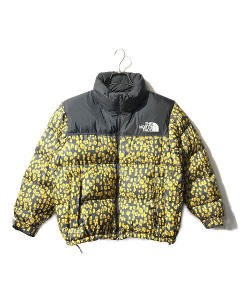 THE NORTH FACE（ザ ノース フェイス）THE NORTH FACE (ザ ノース フェイス) Novelty Short Nuptse Jacket ブラック×イエロー サイズ:XLの古着・服飾アイテム