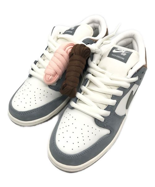 NIKE SB（ナイキエスビー）NIKE SB (ナイキエスビー) Dunk Low Yuto Horigome グレー×ホワイト サイズ:28cm 未使用品の古着・服飾アイテム