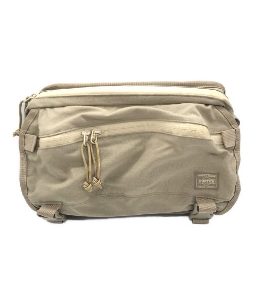 PORTER（ポーター）PORTER (ポーター) KLUNKERZ WAIST BAG ベージュの古着・服飾アイテム