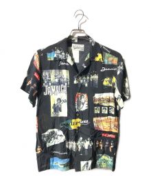 WACKO MARIA（ワコマリア）の古着「KINGSTON JAMAICA SS HAWAIIAN SHIRTS/アロハシャツ」｜ブラック