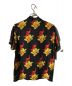 WACKO MARIA (ワコマリア) HAWAIIAN SHIRT S/S/ハイビスカスハワイアンシャツ ブラック×レッド サイズ:M：22000円