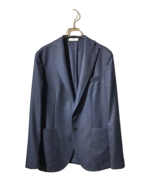 BOGLIOLI（ボリオリ）BOGLIOLI (ボリオリ) K.JACKET チェック テーラードジャケット ネイビー サイズ:46の古着・服飾アイテム