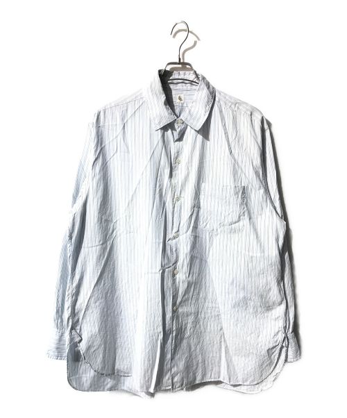 KAPTAIN SUNSHINE（キャプテンサンシャイン）KAPTAIN SUNSHINE (キャプテンサンシャイン) Regular Collar Shirt ブルー サイズ:40の古着・服飾アイテム