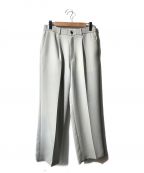 STUDIOUS×N.HOOLYWOODステュディオス×エヌ ハリウッド）の古着「WIDE TAPERED EASY SLACKS」｜グレー