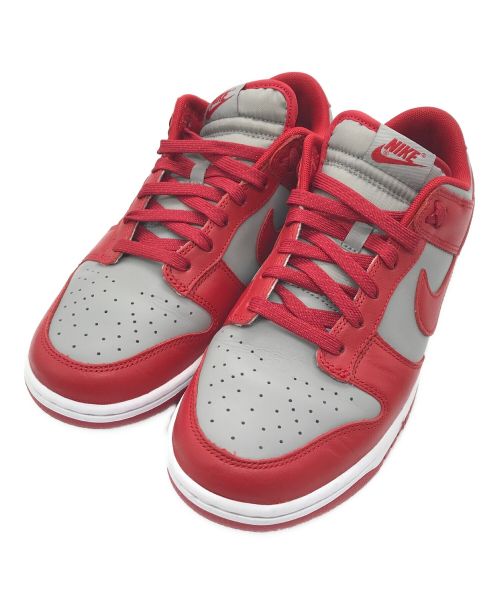 NIKE（ナイキ）NIKE (ナイキ) DUNK LOW RETRO UNLV グレー×レッド サイズ:26.5㎝の古着・服飾アイテム