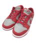 NIKE（ナイキ）の古着「DUNK LOW RETRO UNLV」｜グレー×レッド