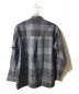 AURALEE (オーラリー) SUPER LIGHT WOOL CHECK SHIRTS/チェックシャツ ネイビー×ブルー サイズ:3：14800円