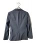 H.I.P. by SOLIDO (エイチアイピーバイソリード) SMOOTH TOUCH W CLOTH JACKET ブラック サイズ:01：7800円