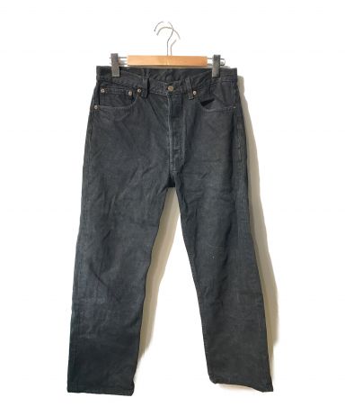 【中古・古着通販】LEVI'S (リーバイス) 501 ブラックデニムパンツ