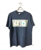 SUPREMEシュプリーム）の古着「DOLLER プリントTシャツ」｜ネイビー