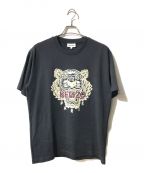 KENZOケンゾー）の古着「プリントTシャツ」｜ブラック