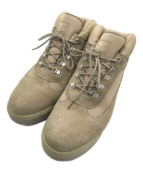 Timberland（ティンバーランド）Timberland (ティンバーランド) nonnative (ノンネイティブ) 別注 FIELD BOOT/フィールドブーツ ファブリック＆レザー ベージュ サイズ:29cmの古着・服飾アイテム