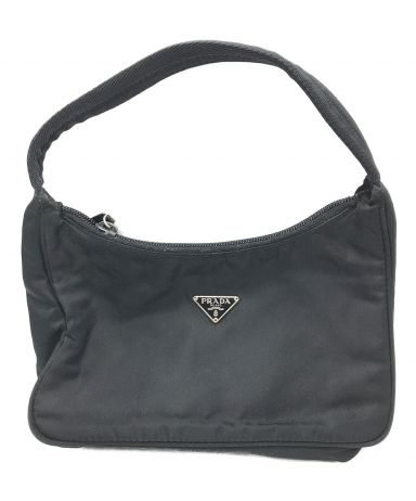 【中古・古着通販】PRADA (プラダ) ミニナイロンハンドバッグ 