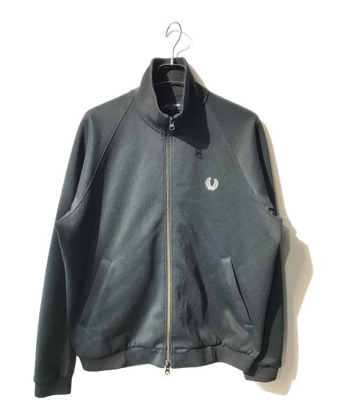 FRED PERRY（フレッドペリー）FRED PERRY (フレッドペリー) ジャージージャケット ブラック サイズ:Mの古着・服飾アイテム