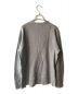 nonnative (ノンネイティブ) DWELLER FULL ZIP COTTON SWEAT OVERDYED/スウェットノーカラージップジャケット グレー サイズ:2：3980円