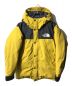 THE NORTH FACE（ザ ノース フェイス）の古着「MOUNTAIN DOWN JACKET/マウンテンダウンジャケット」｜ミネラルゴールド（イエロー）