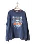 KENZO（ケンゾー）の古着「TIGER CLASSIC SWEATSHIRT/エンブロイダリータイガースウェット」｜ネイビー