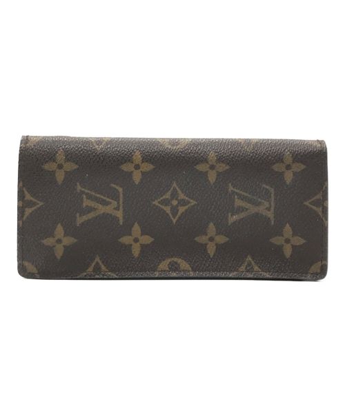 LOUIS VUITTON（ルイ ヴィトン）LOUIS VUITTON (ルイ ヴィトン) メガネケース ブラウンの古着・服飾アイテム