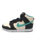 NIKE (ナイキ) Nike Dunk High Retro EMB/ハイカットスニーカー アイボリー×ブラック×ブルー サイズ:28.5：9800円