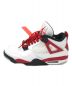 NIKE (ナイキ) AIR JORDAN 4 RETRO RED CEMENT ホワイト×レッド サイズ:28㎝：19800円