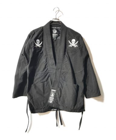 [中古]SHOYOROLL(ショーヨーロール)のメンズ アウター・ジャケット スカルソード チベタンタイガー刺繍 道着ジャケット