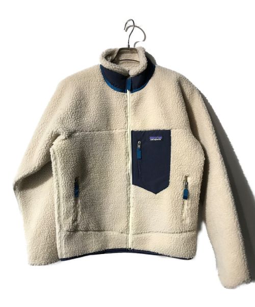 Patagonia（パタゴニア）Patagonia (パタゴニア) フリースジャケット ベージュ×アイボリー サイズ:Sの古着・服飾アイテム