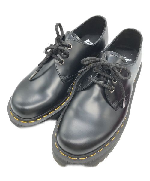 Dr.Martens（ドクターマーチン）Dr.Martens (ドクターマーチン) 1461 QUAD 3 ホールシューズ ブラック サイズ:24㎝の古着・服飾アイテム