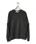 CDGシーディージー）の古着「Back Logo Crewneck Sweat」｜ブラック