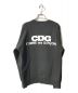 CDG (シーディージー コムデギャルソン) Back Logo Crewneck Sweat ブラック サイズ:L：9800円