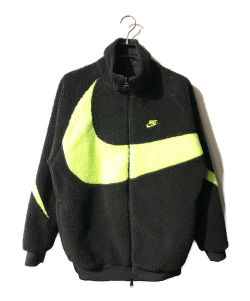 NIKE（ナイキ）NIKE (ナイキ) VM SWOOSH FULL ZIP JACKET イエロー×ブラック サイズ:Lの古着・服飾アイテム