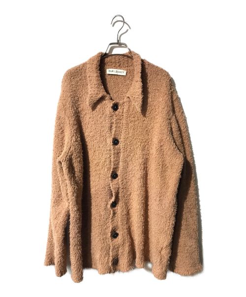 OUR LEGACY（アワーレガシー）OUR LEGACY (アワーレガシー) BIG CARDIGAN CARAMEL CLOUDY COTTON ベージュ サイズ:48の古着・服飾アイテム