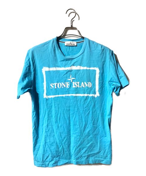 STONE ISLAND（ストーンアイランド）STONE ISLAND (ストーンアイランド) クルーネックカットソー スカイブルー サイズ:Mの古着・服飾アイテム