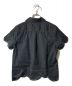 BLACK COMME des GARCONS (ブラック コムデギャルソン) ステッチシャツ ブラック サイズ:S：4800円