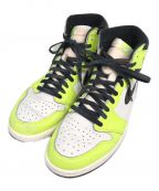 NIKEナイキ）の古着「Air Jordan 1 High OG」｜イエロー×ホワイト