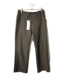 77circa（ナナナナサーカ）の古着「circa make antique fabric lining flare slacks」｜ブラウン