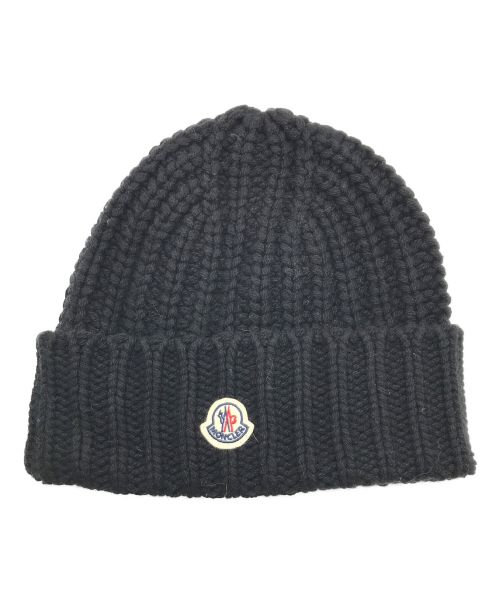 MONCLER（モンクレール）MONCLER (モンクレール) Cashmere Beanie ブラックの古着・服飾アイテム