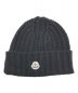 MONCLER（モンクレール）の古着「Cashmere Beanie」｜ブラック