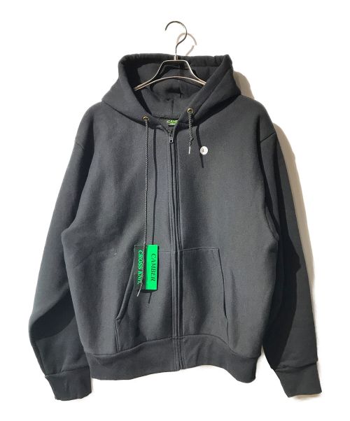 CAMBER（キャンバー）camber (キャンバー) ジップパーカー ブラック サイズ:Lの古着・服飾アイテム