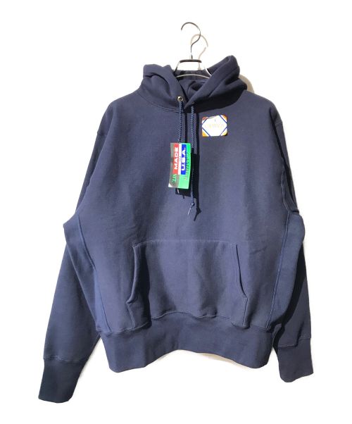 CAMBER（キャンバー）CAMBER (キャンバー) プルオーバーパーカー ネイビー サイズ:Lの古着・服飾アイテム