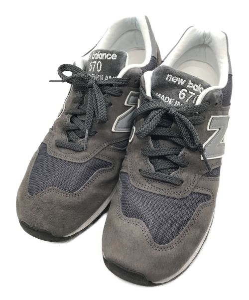 NEW BALANCE（ニューバランス）NEW BALANCE (ニューバランス) M670CHR グレー サイズ:28㎝の古着・服飾アイテム