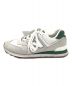 NEW BALANCE (ニューバランス) ML574TD2 グレー×ホワイト サイズ:25㎝：5800円