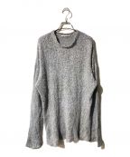 OUR LEGACYアワーレガシー）の古着「POPOVER ROUNDNECK GREY BOUCLE」｜グレー