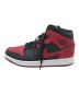 NIKE (ナイキ) AIR JORDAN 1 MID ブラック×レッド サイズ:26㎝：12000円