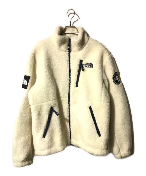 THE NORTH FACE WHITE LABEL（ザノースフェイスホワイトレーベル）THE NORTH FACE WHITE LABEL (ザノースフェイスホワイトレーベル) RIMO FLEECE JACKET ホワイト サイズ:Ｍの古着・服飾アイテム