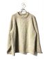 STEVEN ALAN（スティーブンアラン）の古着「4MIX RIB CREW NECK KNIT-LOOSE」｜カーキ