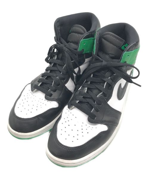 NIKE（ナイキ）NIKE (ナイキ) AIR JORDAN 1 RETRO HI OG グリーン×ブラック サイズ:30cmの古着・服飾アイテム